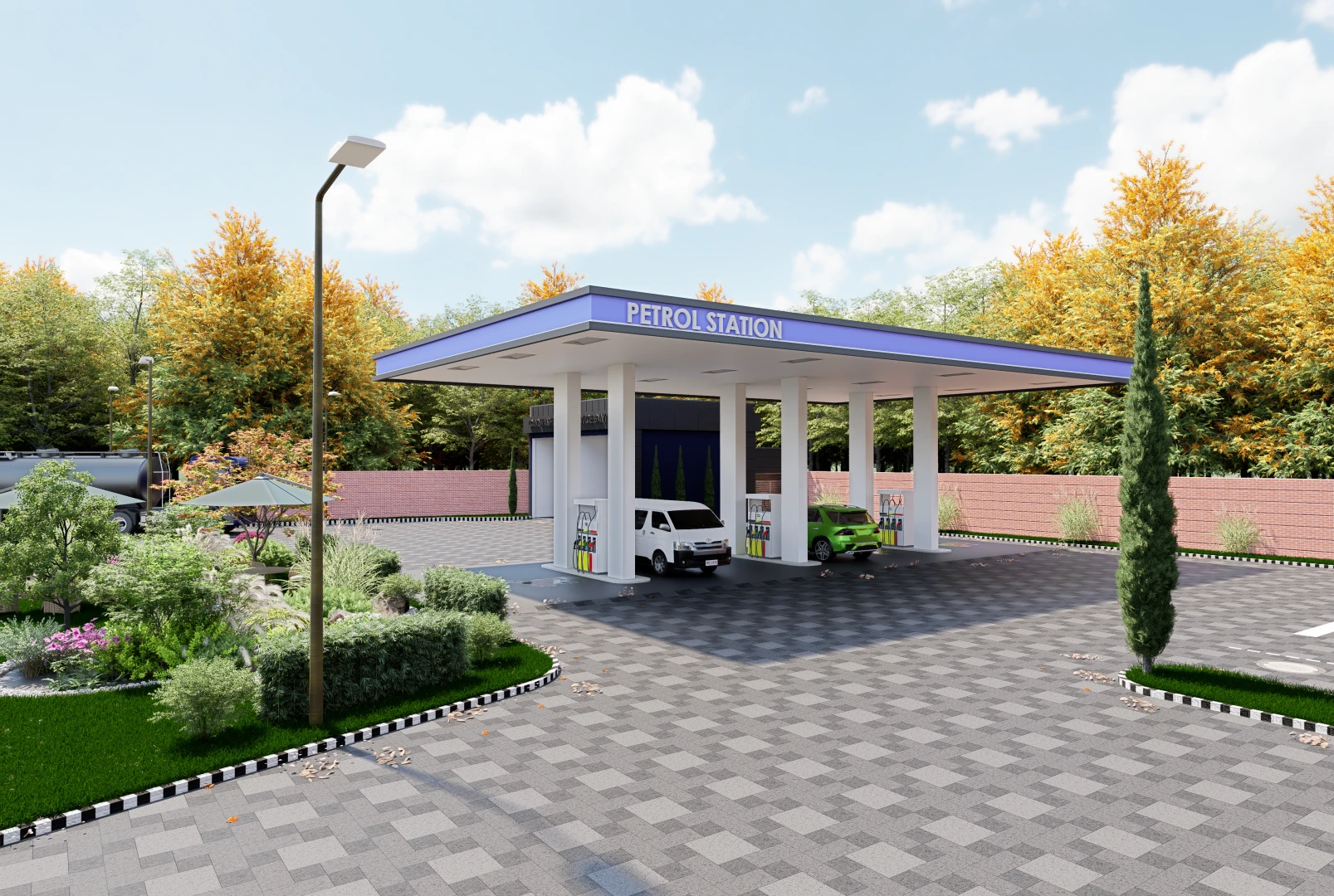 Mai Mahiu Petrol Station - Commercial project in Mai Mahiu, Kenya