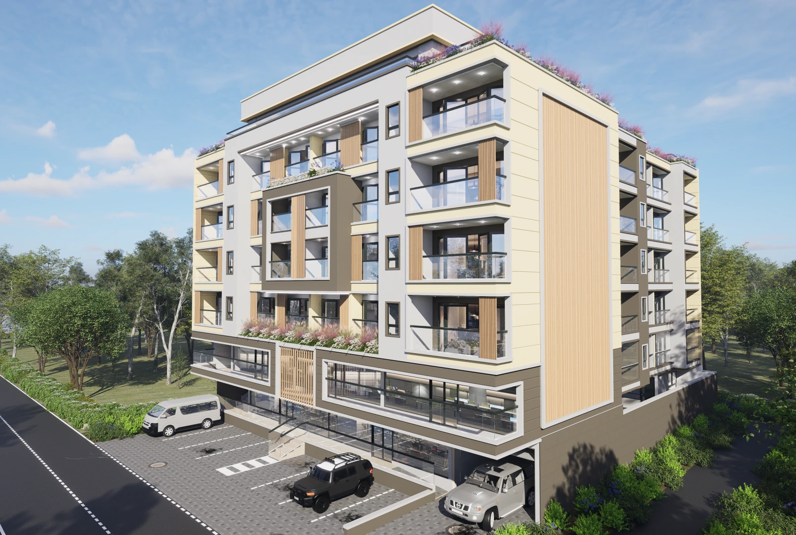 Gikambura Apartments - Residential project in Apartments, Kenya